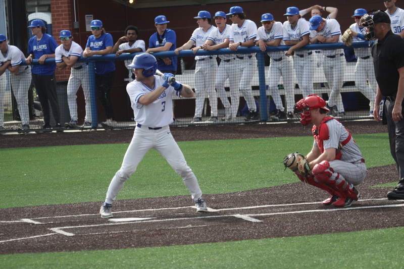 Saint Louis University Baseball vs Illinois State University 2026 XXXXI.jpg :: Saint Louis University Baseball vs Illinois State University 2026 at Billikens Sports Center in St. Louis, Missouri, USA. SLU loss 8-5 in regulation play. NCAA, NCAA Baseball, College Baseball, Missouri Valley Conference, A10 Conference