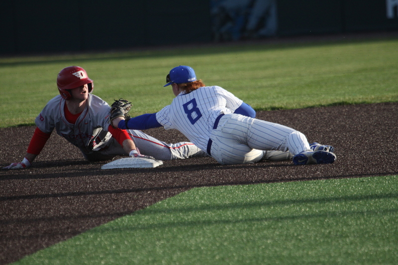 Saint Louis University Baseball vs University of Dayton 2026 IX.jpg :: Saint Louis University Baseball vs University of DAYTON at Billikens Sports Center in St. Louis, Missouri, USA. 03/13/2026 6pm, NCAA Baseball, College Baseball, Division I
