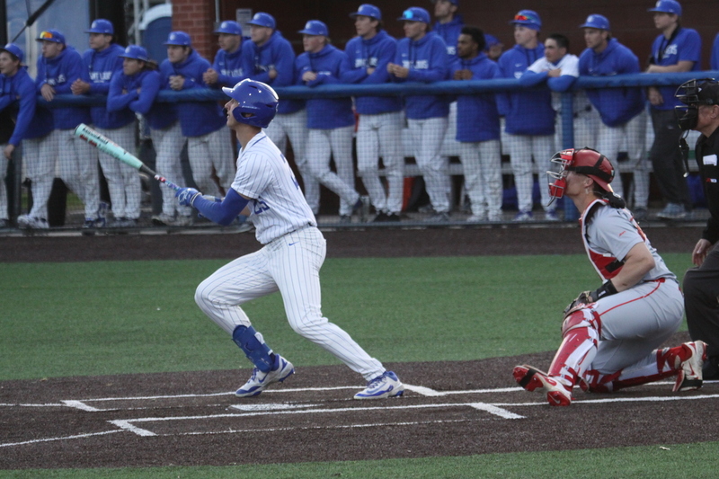 Saint Louis University Baseball vs University of Dayton 2026 LVII.jpg :: Saint Louis University Baseball vs University of Dayton 2026 at Billikens in St. Louis, Missouri, USA. 03/13/2026 6pm, NCAA, NCAA Baseball, College Baseball, Division I Baseball, A10 Conference, A10 Baseball