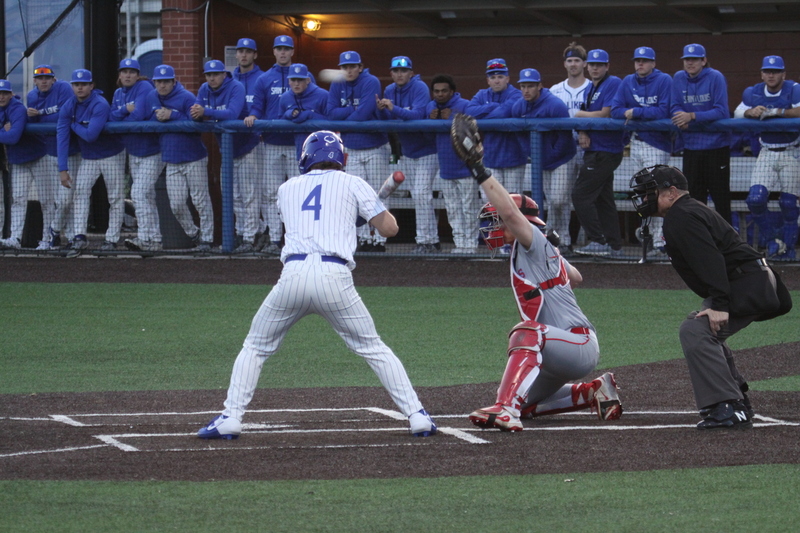 Saint Louis University Baseball vs University of Dayton 2026 LXVIII.jpg :: Saint Louis University Baseball vs University of Dayton 2026 at Billikens in St. Louis, Missouri, USA. 03/13/2026 6pm, NCAA, NCAA Baseball, College Baseball, Division I Baseball, A10 Conference, A10 Baseball