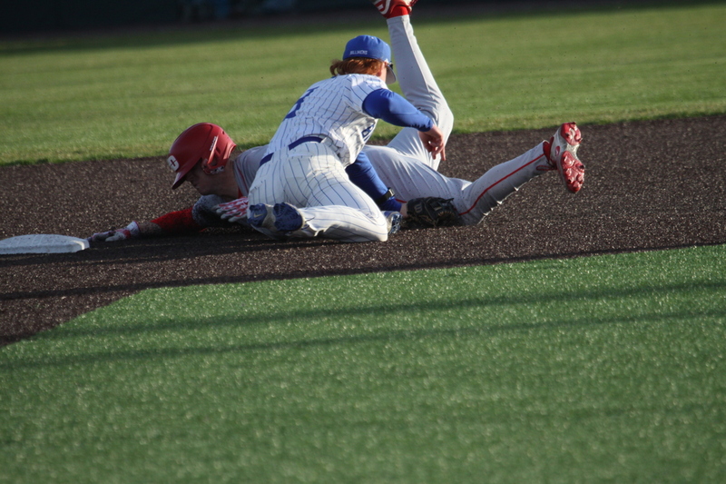 Saint Louis University Baseball vs University of Dayton 2026 VII.jpg :: Saint Louis University Baseball vs University of DAYTON at Billikens Sports Center in St. Louis, Missouri, USA. 03/13/2026 6pm, NCAA Baseball, College Baseball, Division I