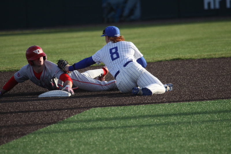 Saint Louis University Baseball vs University of Dayton 2026 VIII.jpg :: Saint Louis University Baseball vs University of DAYTON at Billikens Sports Center in St. Louis, Missouri, USA. 03/13/2026 6pm, NCAA Baseball, College Baseball, Division I