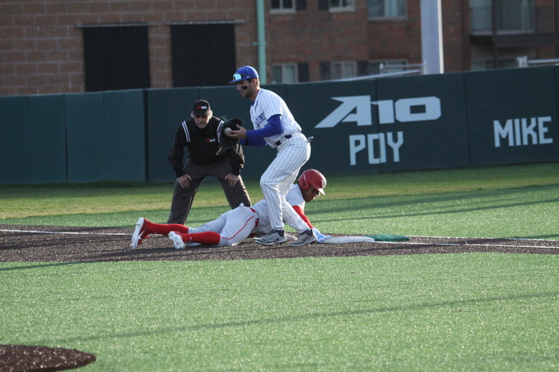 Saint Louis University Baseball vs University of Dayton 2026 XVI.jpg :: Saint Louis University Baseball vs University of Dayton 2026 at Billikens in St. Louis, Missouri, USA. 03/13/2026 6pm, NCAA, NCAA Baseball, College Baseball, Division I Baseball, A10 Conference, A10 Baseball
