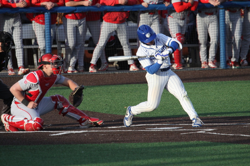 Saint Louis University Baseball vs University of Dayton 2026 XXXII.jpg :: Saint Louis University Baseball vs University of Dayton 2026 at Billikens in St. Louis, Missouri, USA. 03/13/2026 6pm, NCAA, NCAA Baseball, College Baseball, Division I Baseball, A10 Conference, A10 Baseball
