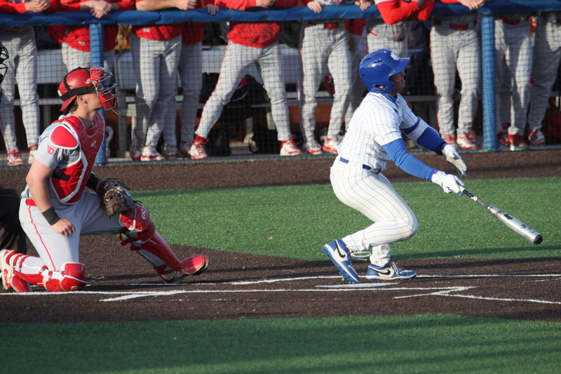 Saint Louis University Baseball vs University of Dayton 2026 XXXIV.jpg :: Saint Louis University Baseball vs University of Dayton 2026 at Billikens in St. Louis, Missouri, USA. 03/13/2026 6pm, NCAA, NCAA Baseball, College Baseball, Division I Baseball, A10 Conference, A10 Baseball