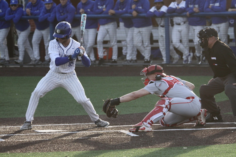 Saint Louis University Baseball vs University of Dayton 2026 XXXIX.jpg :: Saint Louis University Baseball vs University of Dayton 2026 at Billikens in St. Louis, Missouri, USA. 03/13/2026 6pm, NCAA, NCAA Baseball, College Baseball, Division I Baseball, A10 Conference, A10 Baseball