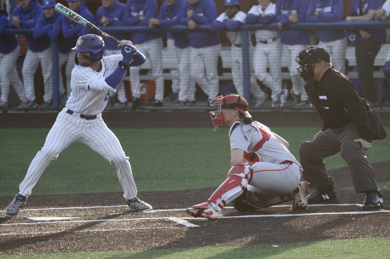 Saint Louis University Baseball vs University of Dayton 2026 XXXVII.jpg :: Saint Louis University Baseball vs University of Dayton 2026 at Billikens in St. Louis, Missouri, USA. 03/13/2026 6pm, NCAA, NCAA Baseball, College Baseball, Division I Baseball, A10 Conference, A10 Baseball