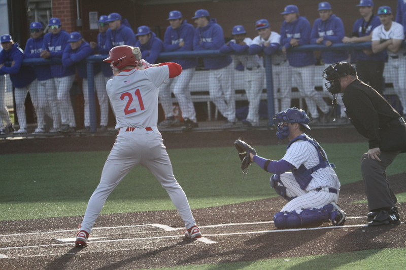 Saint Louis University Baseball vs University of Dayton 2026.jpg :: Saint Louis University Baseball vs University of DAYTON at Billikens Sports Center in St. Louis, Missouri, USA. 03/13/2026 6pm, NCAA Baseball, College Baseball, Division I