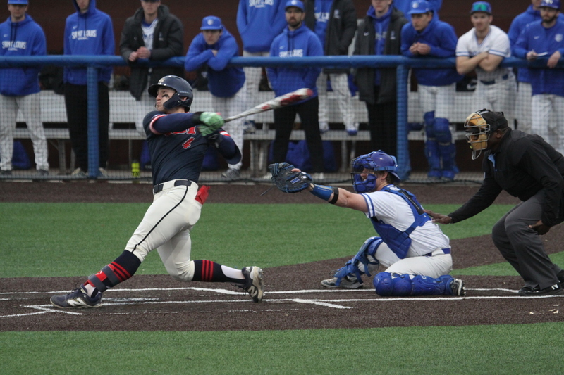 Saint Louis University Baseball vs University of Southern Indiana 2026 A -L.jpg :: Saint Louis University Baseball vs University of Southern Indiana at Billikens Sports Center in St. Louis, Missouri, USA. NCAA, College Baseball, A10 Conference, SLU wins 3-1, 02-25-2026 3 pm