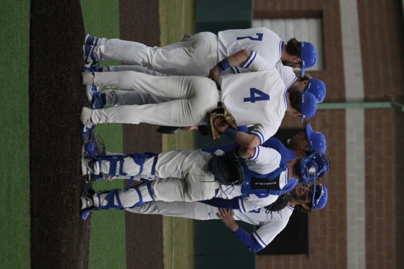 Saint Louis University Baseball vs University of Southern Indiana 2026 A -LII.jpg :: Saint Louis University Baseball vs University of Southern Indiana at Billikens Sports Center in St. Louis, Missouri, USA. NCAA, College Baseball, A10 Conference, SLU wins 3-1, 02-25-2026 3 pm