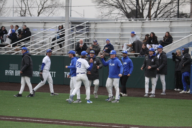 Saint Louis University Baseball vs University of Southern Indiana 2026 A -LXXV.jpg :: Saint Louis University Baseball vs University of Southern Indiana at Billikens Sports Center in St. Louis, Missouri, USA. NCAA, College Baseball, A10 Conference, SLU wins 3-1, 02-25-2026 3 pm