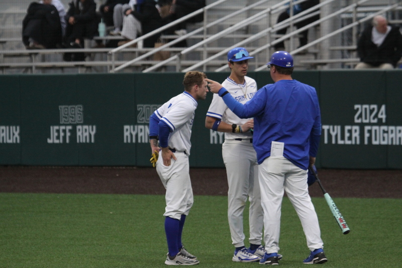 Saint Louis University Baseball vs University of Southern Indiana 2026 A -LXXXVIII.jpg :: Saint Louis University Baseball vs University of Southern Indiana at Billikens Sports Center in St. Louis, Missouri, USA. NCAA, College Baseball, A10 Conference, SLU wins 3-1, 02-25-2026 3 pm