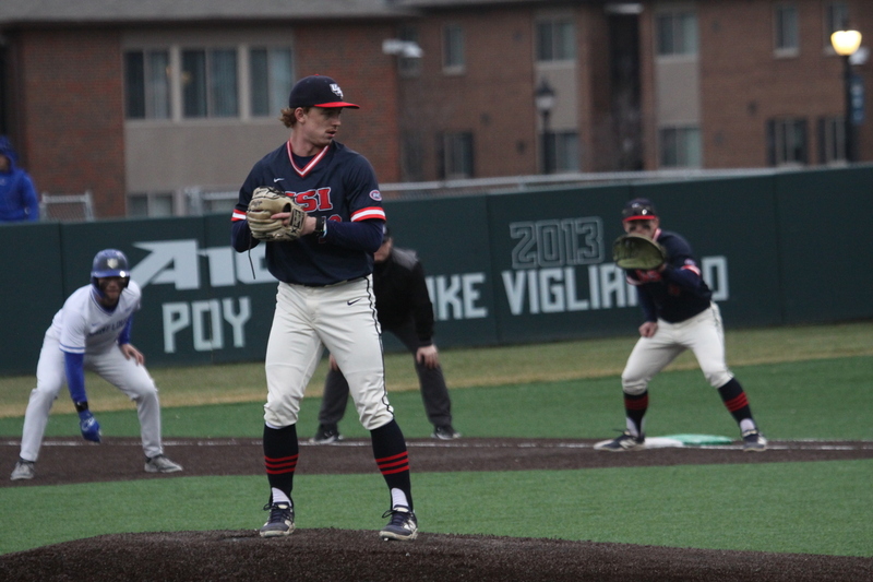 Saint Louis University Baseball vs University of Southern Indiana 2026 A -XXXIV.jpg :: Saint Louis University Baseball vs University of Southern Indiana at Billikens Sports Center in St. Louis, Missouri, USA. 02/25/2026 55 degrees and cloudy, NCAA, Division I, College Baseball 3-1 win for the Billikens.