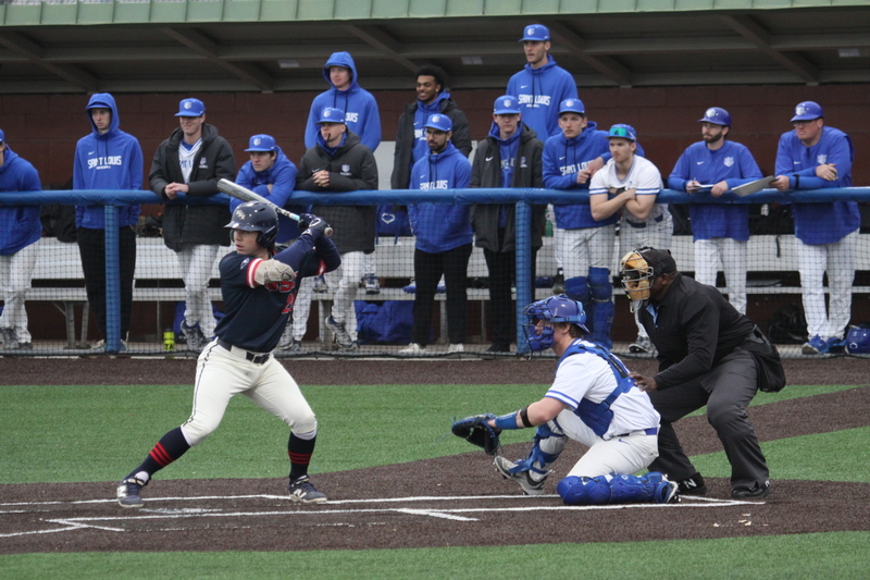 Saint Louis University Baseball vs University of Southern Indiana 2026 A -XXXVIII.jpg :: Saint Louis University Baseball vs University of Southern Indiana at Billikens Sports Center in St. Louis, Missouri, USA. 02/25/2026 55 degrees and cloudy, NCAA, Division I, College Baseball 3-1 win for the Billikens.