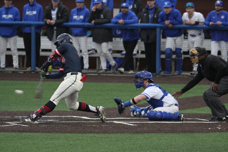 Saint Louis University Baseball vs University of Southern Indiana 2026 A -XXXXI.jpg :: Saint Louis University Baseball vs University of Southern Indiana at Billikens Sports Center in St. Louis, Missouri, USA. 02/25/2026 55 degrees and cloudy, NCAA, Division I, College Baseball 3-1 win for the Billikens.