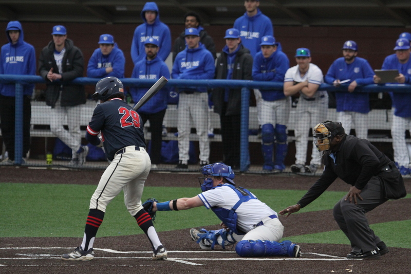 Saint Louis University Baseball vs University of Southern Indiana 2026 A -XXXXIX.jpg :: Saint Louis University Baseball vs University of Southern Indiana at Billikens Sports Center in St. Louis, Missouri, USA. NCAA, College Baseball, A10 Conference, SLU wins 3-1, 02-25-2026 3 pm