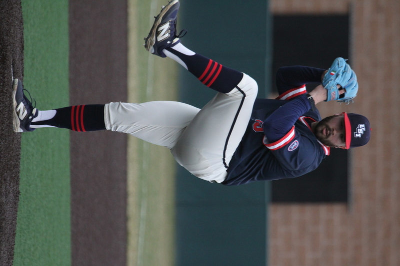 Saint Louis University Baseball vs University of Southern Indiana 2026 III.jpg :: Saint Louis University vs University of Southern Indiana at Billikens Sports Center in St. Louis, Missouri, USA. NCAA Division I Collegiate Baseball 02/25/2026