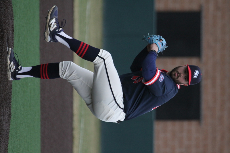 Saint Louis University Baseball vs University of Southern Indiana 2026 IV.jpg :: Saint Louis University vs University of Southern Indiana at Billikens Sports Center in St. Louis, Missouri, USA. NCAA Division I Collegiate Baseball 02/25/2026