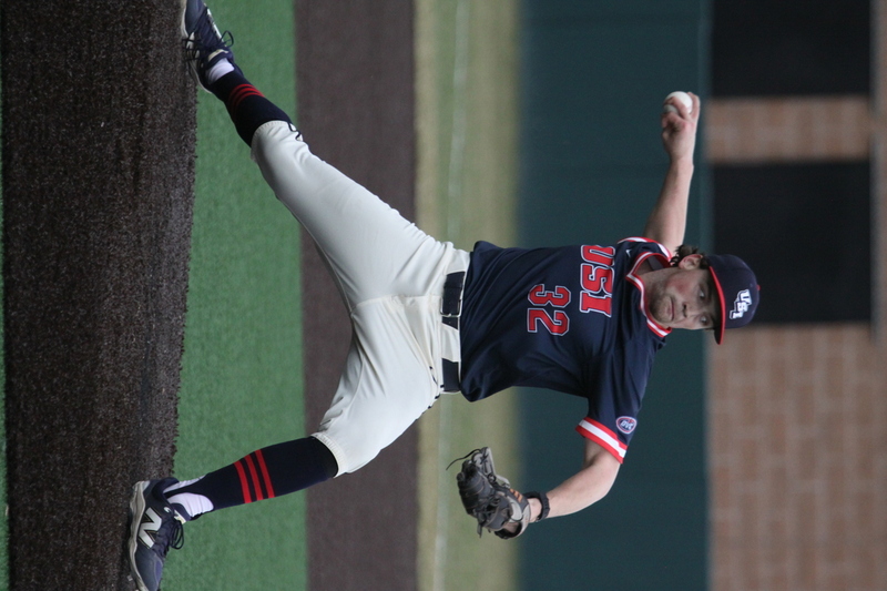 Saint Louis University Baseball vs University of Southern Indiana 2026 LIV.jpg :: Saint Louis University vs University of Southern Indiana at Billikens Sports Center in St. Louis, Missouri, USA. NCAA Division I Collegiate Baseball 02/25/2026