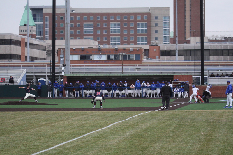 Saint Louis University Baseball vs University of Southern Indiana 2026 LXIII.jpg :: Saint Louis University vs University of Southern Indiana at Billikens Sports Center in St. Louis, Missouri, USA. NCAA Division I Collegiate Baseball 02/25/2026