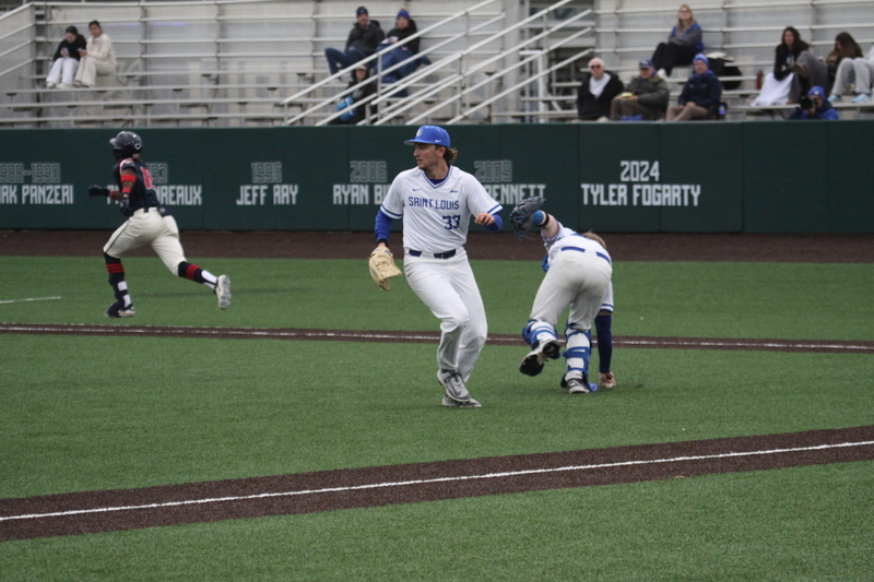 Saint Louis University Baseball vs University of Southern Indiana 2026 LXXX.jpg :: Saint Louis University vs University of Southern Indiana at Billikens Sports Center in St. Louis, Missouri, USA. NCAA Division I Collegiate Baseball 02/25/2026