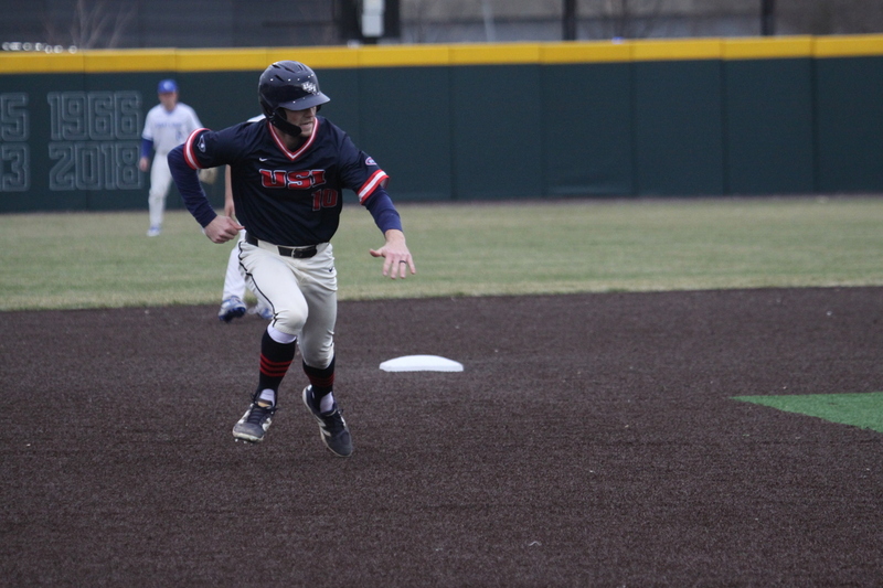 Saint Louis University Baseball vs University of Southern Indiana 2026 LXXXIV.jpg :: Saint Louis University vs University of Southern Indiana at Billikens Sports Center in St. Louis, Missouri, USA. NCAA Division I Collegiate Baseball 02/25/2026
