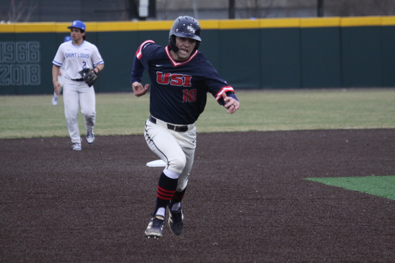 Saint Louis University Baseball vs University of Southern Indiana 2026 LXXXV.jpg :: Saint Louis University vs University of Southern Indiana at Billikens Sports Center in St. Louis, Missouri, USA. NCAA Division I Collegiate Baseball 02/25/2026