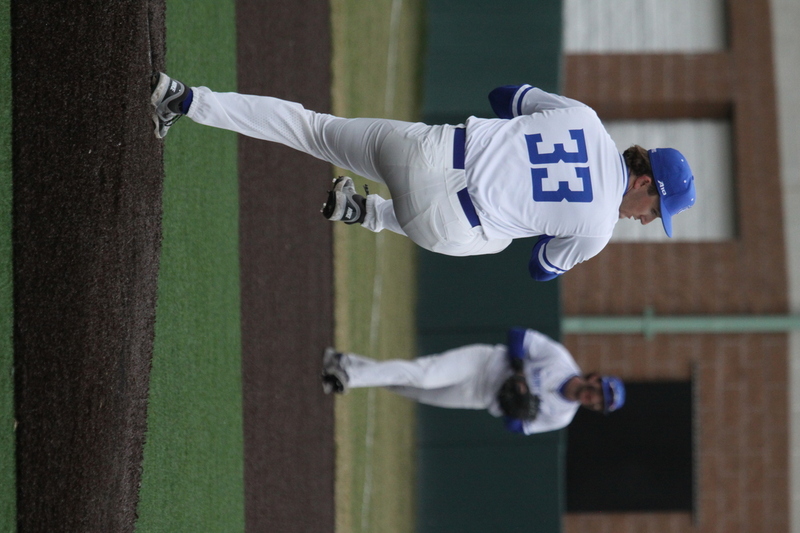 Saint Louis University Baseball vs University of Southern Indiana 2026 LXXXXI.jpg :: Saint Louis University Baseball vs Southern University at Billikens Sports Center in St. Louis, Missouri, USA. 02/25/2026 3pm 100 in attendance 55 degrees and cloudy Division I NCAA Baseball a 3 to 1 win for the Billikens