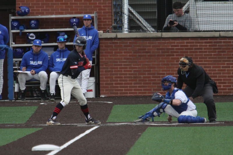 Saint Louis University Baseball vs University of Southern Indiana 2026 XV.jpg :: Saint Louis University vs University of Southern Indiana at Billikens Sports Center in St. Louis, Missouri, USA. NCAA Division I Collegiate Baseball 02/25/2026
