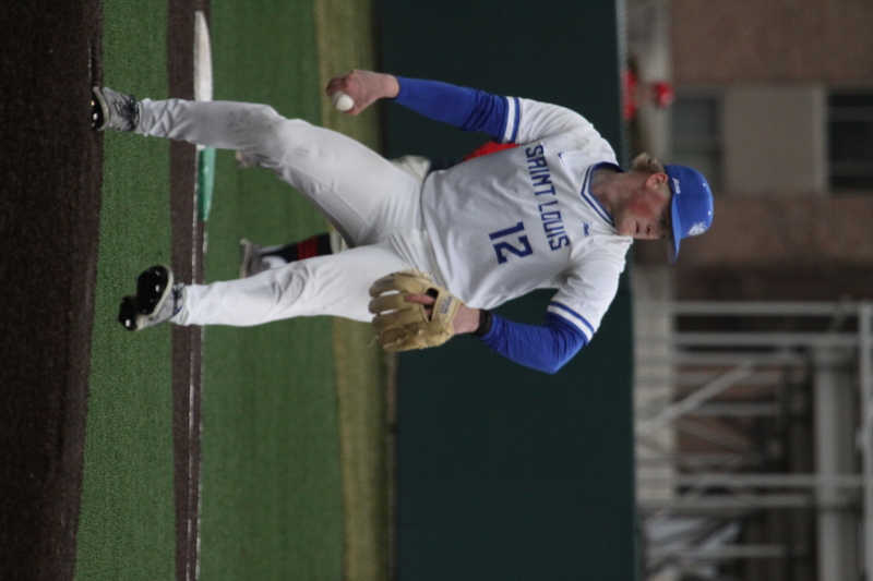 Saint Louis University Baseball vs University of Southern Indiana 2026 XXIX.jpg :: Saint Louis University vs University of Southern Indiana at Billikens Sports Center in St. Louis, Missouri, USA. NCAA Division I Collegiate Baseball 02/25/2026
