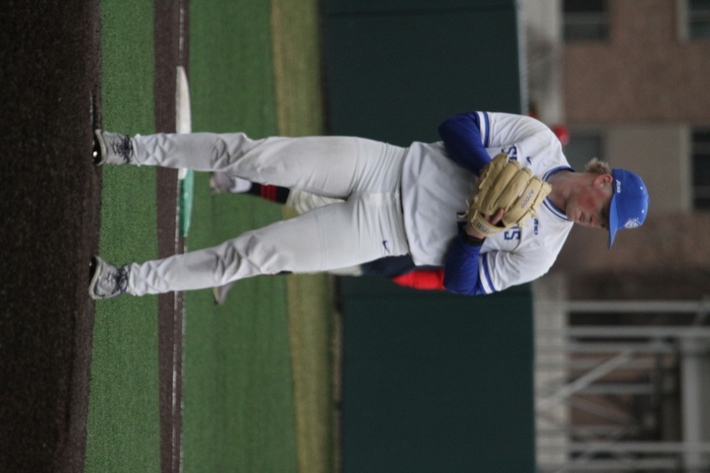Saint Louis University Baseball vs University of Southern Indiana 2026 XXVIII.jpg :: Saint Louis University vs University of Southern Indiana at Billikens Sports Center in St. Louis, Missouri, USA. NCAA Division I Collegiate Baseball 02/25/2026