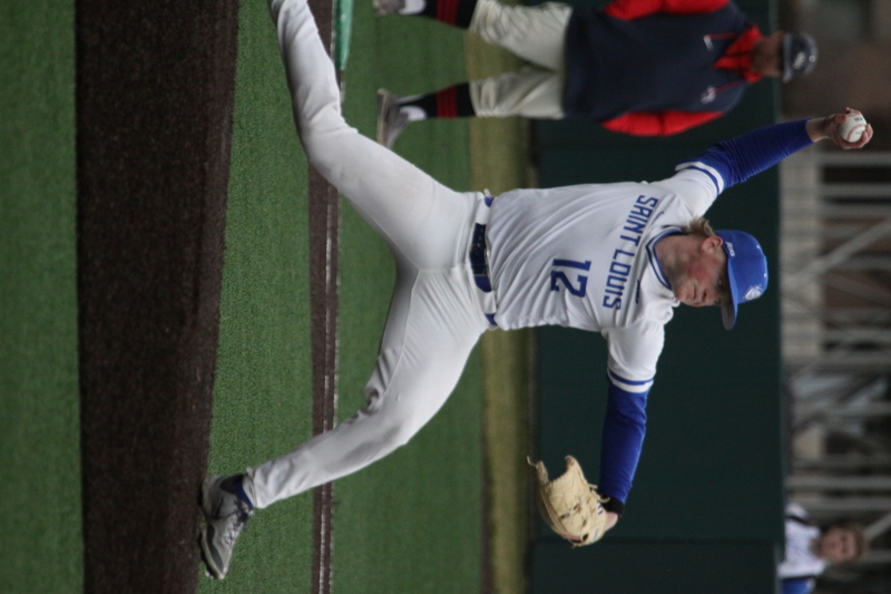 Saint Louis University Baseball vs University of Southern Indiana 2026 XXX.jpg :: Saint Louis University vs University of Southern Indiana at Billikens Sports Center in St. Louis, Missouri, USA. NCAA Division I Collegiate Baseball 02/25/2026
