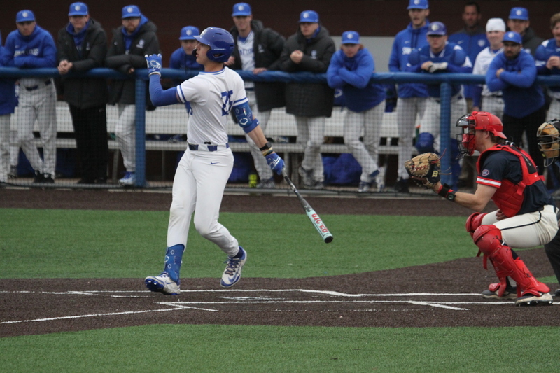 Saint Louis University Baseball vs University of Southern Indiana 2026 XXXXV.jpg :: Saint Louis University vs University of Southern Indiana at Billikens Sports Center in St. Louis, Missouri, USA. NCAA Division I Collegiate Baseball 02/25/2026