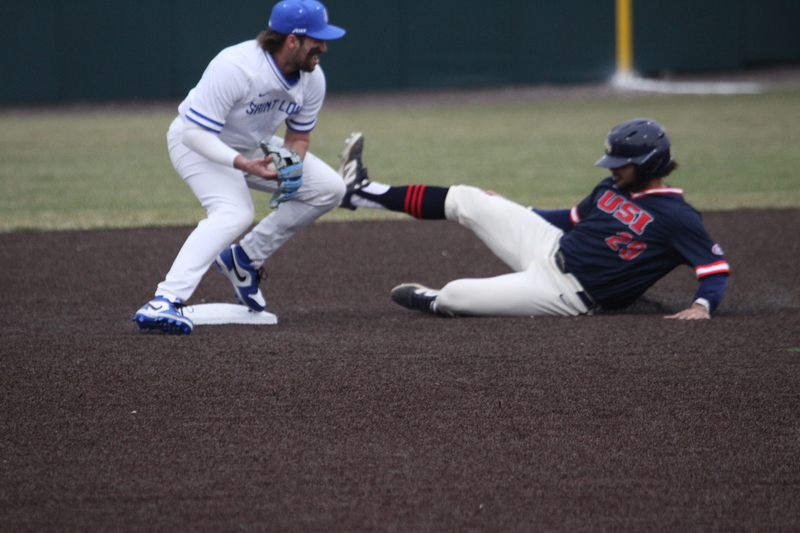 Saint Louis University Baseball vs University of Southern Indiana 2026 XXXXVIII.jpg :: Saint Louis University vs University of Southern Indiana at Billikens Sports Center in St. Louis, Missouri, USA. NCAA Division I Collegiate Baseball 02/25/2026
