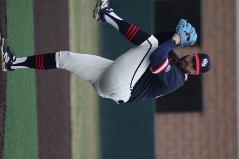 Saint Louis University Baseball vs University of Southern Indiana 2026.jpg :: Saint Louis University vs University of Southern Indiana at Billikens Sports Center in St. Louis, Missouri, USA. NCAA Division I Collegiate Baseball 02/25/2026