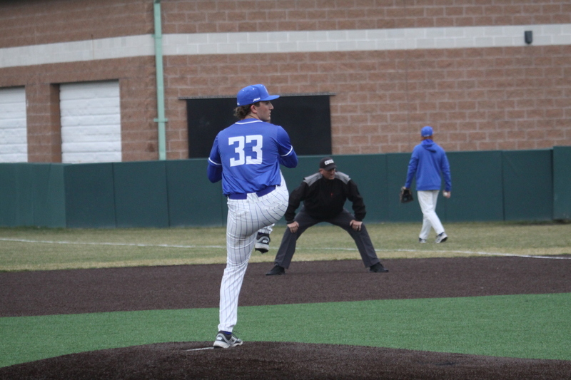 Saint Louis University Baseball vs Western Illinois University 2026 II.jpg :: Saint Louis University Baseball vs Western Illinois University at Billikens Sports Center in St. Louis, Missouri, USA. 03-03-2026 NCAA College Division I Baseball