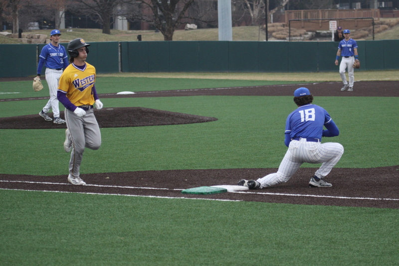 Saint Louis University Baseball vs Western Illinois University 2026 IX.jpg :: Saint Louis University Baseball vs Western Illinois University at Billikens Sports Center in St. Louis, Missouri, USA. 03-03-2026 NCAA College Division I Baseball