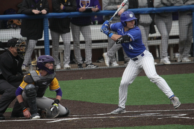 Saint Louis University Baseball vs Western Illinois University 2026 LII.jpg :: Saint Louis University Baseball vs Western Illinois University 2026 at Billikens Sports Center in St. Louis, Missouri, USA. Western Illinois University is an Ohio Valley Conference and Saint Louis University is an Atlantic 10 Conference in a two-conference dual. 03/03/2026