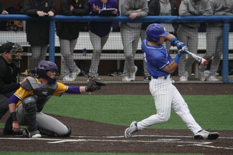 Saint Louis University Baseball vs Western Illinois University 2026 LIV.jpg :: Saint Louis University Baseball vs Western Illinois University 2026 at Billikens Sports Center in St. Louis, Missouri, USA. Western Illinois University is an Ohio Valley Conference and Saint Louis University is an Atlantic 10 Conference in a two-conference dual. 03/03/2026