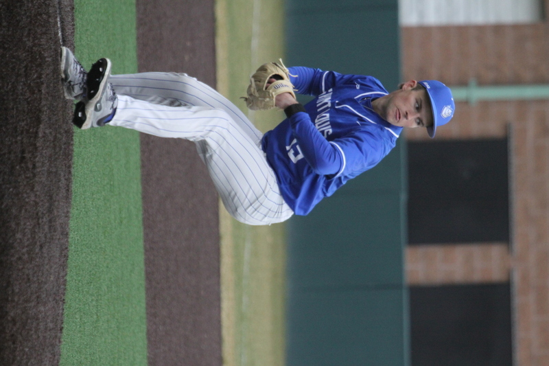 Saint Louis University Baseball vs Western Illinois University 2026 LIX.jpg :: Saint Louis University Baseball vs Western Illinois University 2026 at Billikens Sports Center in St. Louis, Missouri, USA. Western Illinois University is an Ohio Valley Conference and Saint Louis University is an Atlantic 10 Conference in a two-conference dual. 03/03/2026