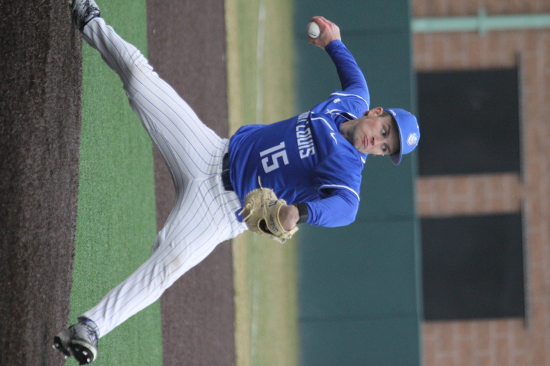 Saint Louis University Baseball vs Western Illinois University 2026 LXI.jpg :: Saint Louis University Baseball vs Western Illinois University 2026 at Billikens Sports Center in St. Louis, Missouri, USA. Western Illinois University is an Ohio Valley Conference and Saint Louis University is an Atlantic 10 Conference in a two-conference dual. 03/03/2026