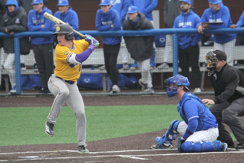 Saint Louis University Baseball vs Western Illinois University 2026 LXVIII.jpg :: Saint Louis University Baseball vs Western Illinois University 2026 at Billikens Sports Center in St. Louis, Missouri, USA. Western Illinois University is an Ohio Valley Conference and Saint Louis University is an Atlantic 10 Conference in a two-conference dual. 03/03/2026