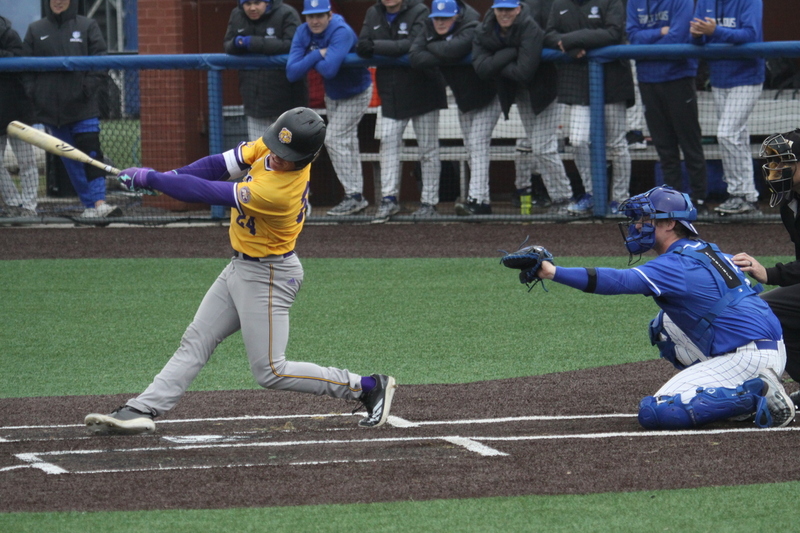Saint Louis University Baseball vs Western Illinois University 2026 LXXI.jpg :: Saint Louis University Baseball vs Western Illinois University 2026 at Billikens Sports Center in St. Louis, Missouri, USA. Western Illinois University is an Ohio Valley Conference and Saint Louis University is an Atlantic 10 Conference in a two-conference dual. 03/03/2026