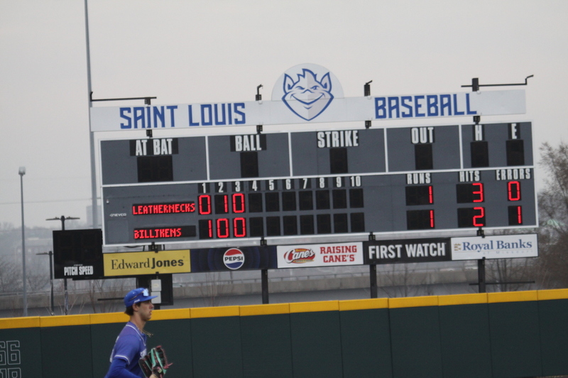 Saint Louis University Baseball vs Western Illinois University 2026 LXXII.jpg :: Saint Louis University Baseball vs Western Illinois University 2026 at Billikens Sports Center in St. Louis, Missouri, USA. Western Illinois University is an Ohio Valley Conference and Saint Louis University is an Atlantic 10 Conference in a two-conference dual. 03/03/2026