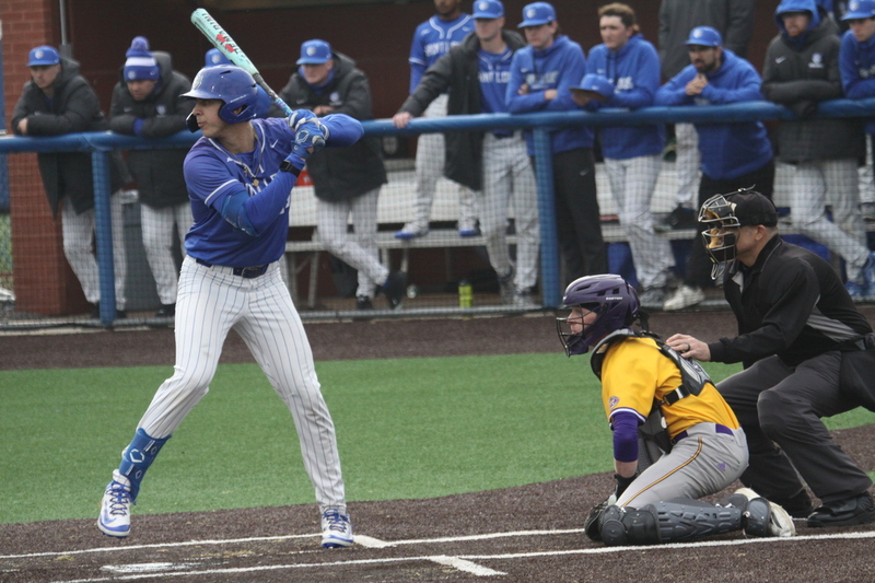 Saint Louis University Baseball vs Western Illinois University 2026 LXXIX.jpg :: Saint Louis University Baseball vs Western Illinois University 2026 at Billikens Sports Center in St. Louis, Missouri, USA. Western Illinois University is an Ohio Valley Conference and Saint Louis University is an Atlantic 10 Conference in a two-conference dual. 03/03/2026
