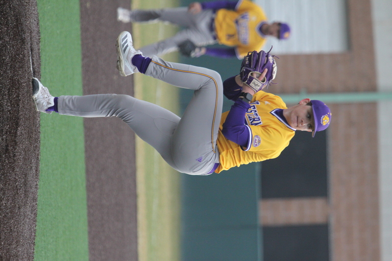 Saint Louis University Baseball vs Western Illinois University 2026 LXXVI.jpg :: Saint Louis University Baseball vs Western Illinois University 2026 at Billikens Sports Center in St. Louis, Missouri, USA. Western Illinois University is an Ohio Valley Conference and Saint Louis University is an Atlantic 10 Conference in a two-conference dual. 03/03/2026