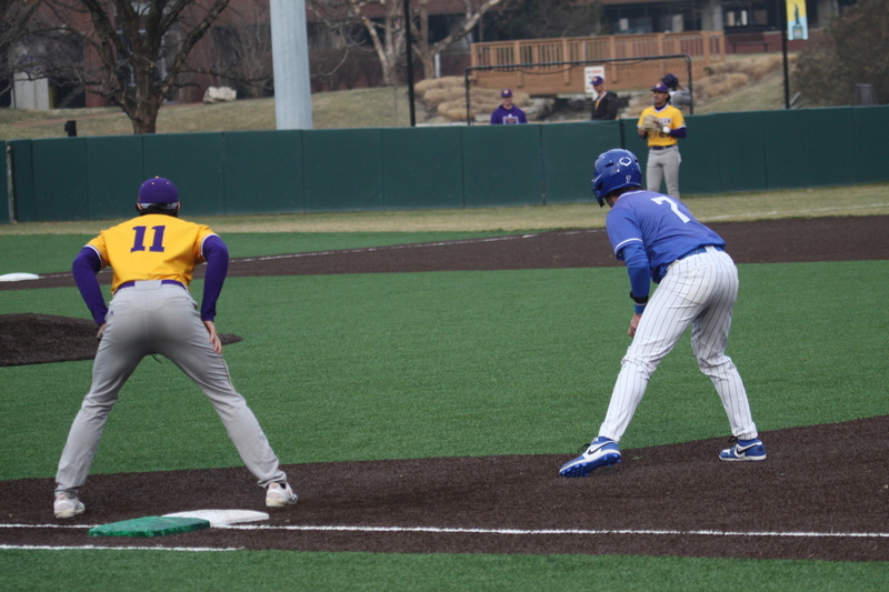 Saint Louis University Baseball vs Western Illinois University 2026 LXXXIII.jpg :: Saint Louis University Baseball vs Western Illinois University 2026 at Billikens Sports Center in St. Louis, Missouri, USA. Western Illinois University is an Ohio Valley Conference and Saint Louis University is an Atlantic 10 Conference in a two-conference dual. 03/03/2026