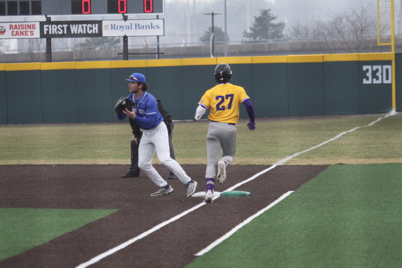 Saint Louis University Baseball vs Western Illinois University 2026 XV.jpg :: Saint Louis University Baseball vs Western Illinois University at Billikens Sports Center in St. Louis, Missouri, USA. 03-03-2026 NCAA College Division I Baseball