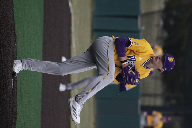 Saint Louis University Baseball vs Western Illinois University 2026 XXI.jpg :: Saint Louis University Baseball vs Western Illinois University at Billikens Sports Center in St. Louis, Missouri, USA. 03-03-2026 NCAA College Division I Baseball