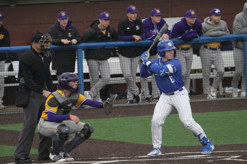Saint Louis University Baseball vs Western Illinois University 2026 XXV.jpg :: Saint Louis University Baseball vs Western Illinois University at Billikens Sports Center in St. Louis, Missouri, USA. 03-03-2026 NCAA College Division I Baseball